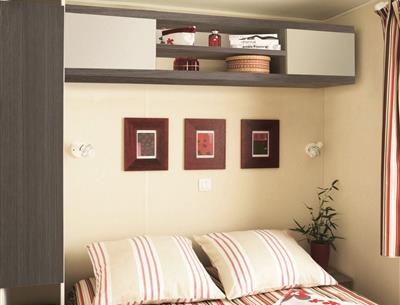 bathroom - Camping Pornichet 44 - Mobile-home rental - Pacific Cottage - 4/5 people - 3-star Les Forges campsite with indoor heated pool