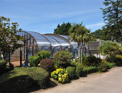 Campsite 3* Les Forges - www.campinglesforges.com - the surroundings of the indoor swimming pool