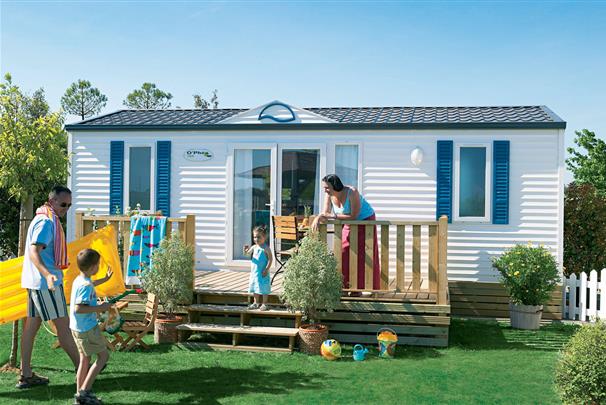 Camping Pornichet - Mobile home rental in Pornichet - Comfort Cottage ideal for 4/6 people - CAMPING LES FORGES ***