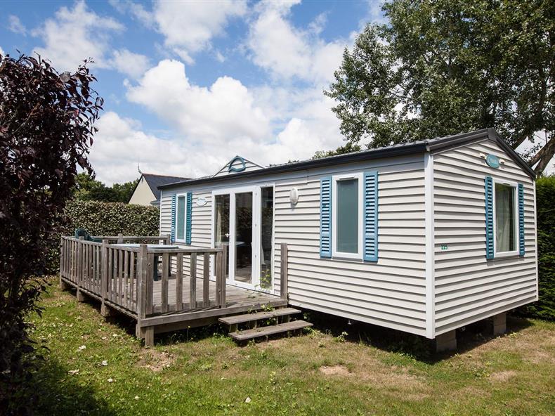 Mobile home rental in Pornichet - Comfort Cottage with terrace ideal for 4/6 people - CAMPING LES FORGES ***