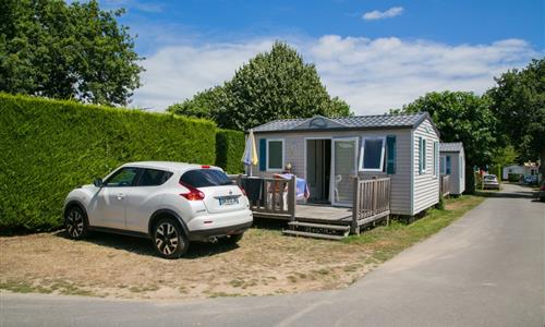 Exterior - Duo Cottage - 2/4 people with terrace in Pornichet campsite with indoor heated pool - CAMPING LES FORGES ***