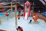 Campsite 3* Les Forges - www.campinglesforges.com - aquaplay with slide - CAMPING LES FORGES ***
